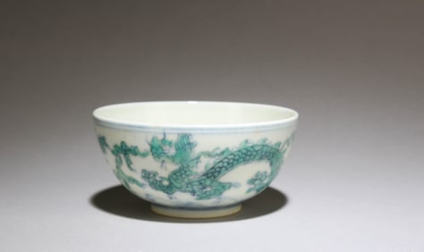 A Blue and White Cup