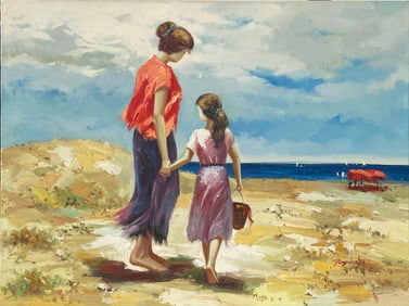 A Oil painting on Canvas
