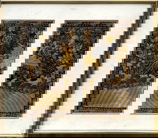 A Framed Embroidery Artwork