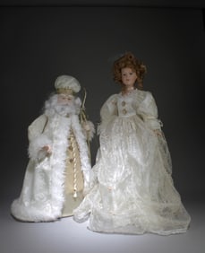 A Set of Two Dolls