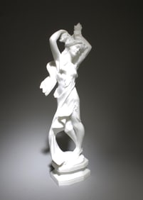 A Marble Figure Statue