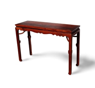 A Hardwood Altar Table
