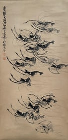 A Scroll Painting Attributed to Qi Baishi