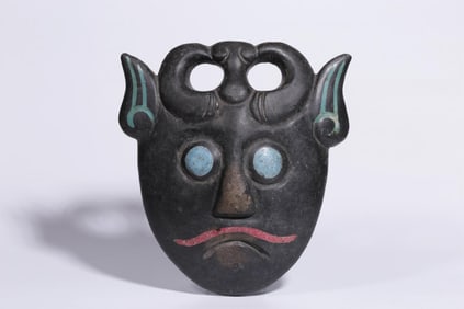 A Jade Ornamented Mask
