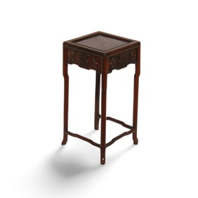 An Antique Hardwood Side Table