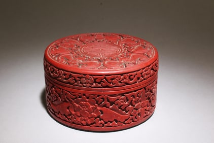 A Cinnabar Container