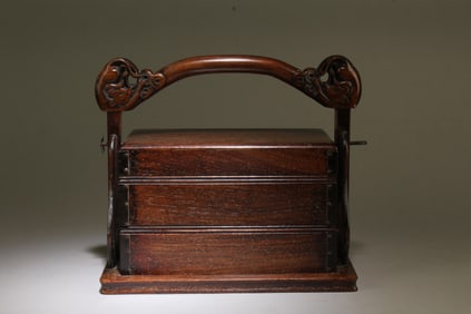 A Hardwood Cabinet Box