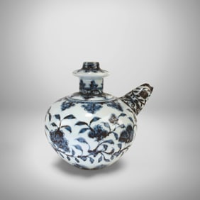 Chinese Blue & White Ewer