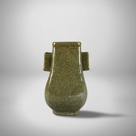 Chinese Geyao Vase