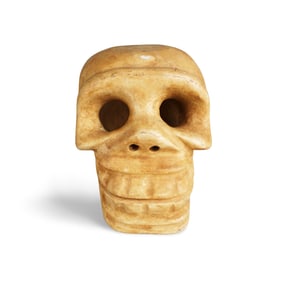 A Skeleton Head Decorative Ornament