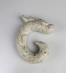A Carved Dragon Jade Ornament