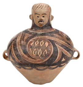 Chinese Neolithic Pottery Effigy Jar