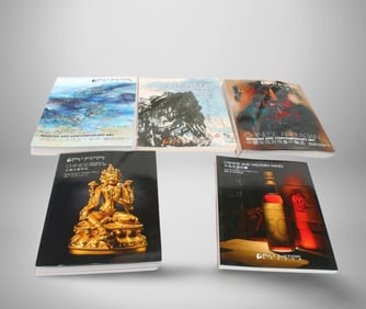 A Collection of Five Auction Books