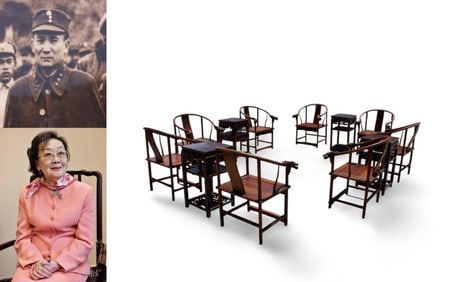A Set of Hardwood Furniture