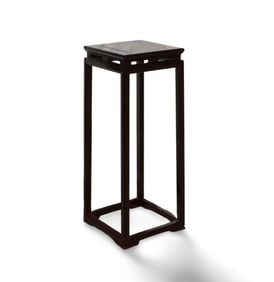 A Hardwood Pedestal