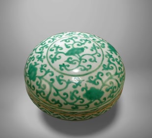 A Porcelain Container
