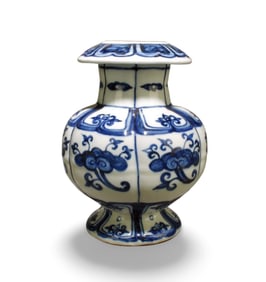 A Blue and White Vase