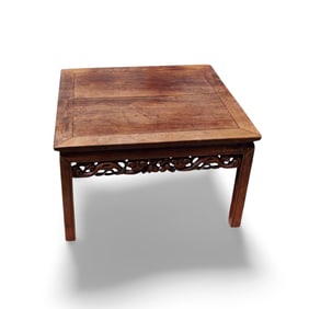 An Antique Hardwood Coffee Table