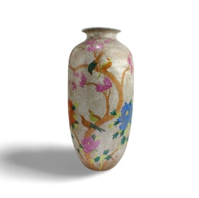 Chinese Polychrome Porcelain Vase