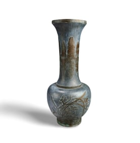 Chinese Pewter Vase