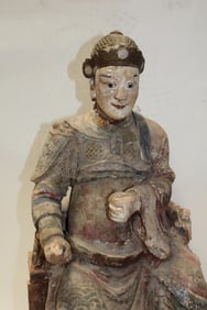 Antique Chinese Clay Sculpture