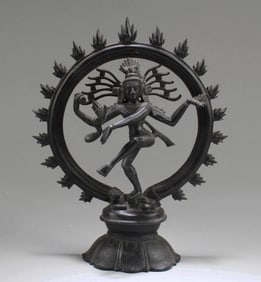 A Bronze Hindu God Shiva as Nataraja Statue