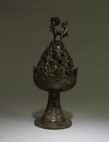 A Bronze Incense Diffuser