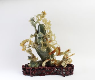 Chinese Carved Jadestone Ornament