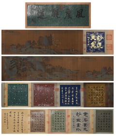Chinese Painting on Silk Attributed to Li Sixun