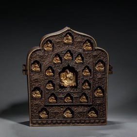 Gilt Bronze Pagoda