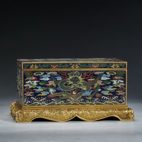 Cloisonne Enamel Rectangular Box