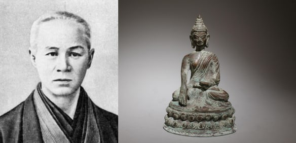 A Bronze Buddha Statue
