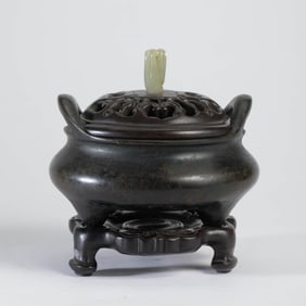 Bronze Double-Eared Censer