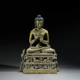 Bronze Statue of Shakyamuni