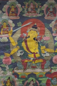 Chinese Tibetan Thangka