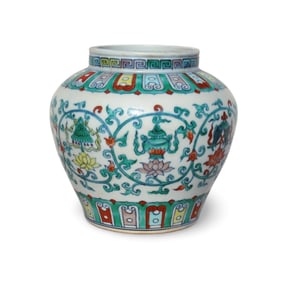 A Doucai Jar