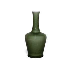 A Bean Glazed Vase