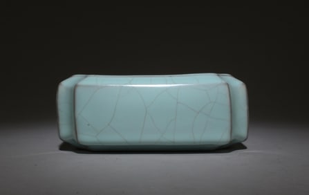 A Turquoise Glazed Ink Washer