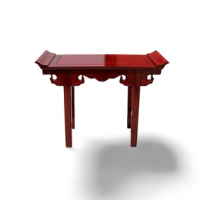 A Hardwood Altar Table