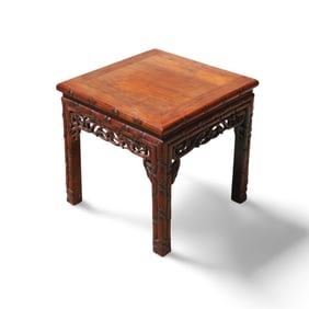 An Antique Hardwood or Huanghuali Coffee Table