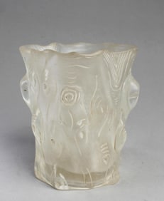Chinese Peking Glass Brushpot