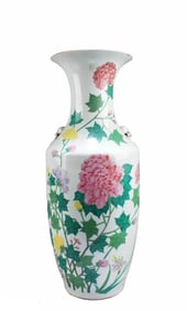 Chinese Famille Verte Porcelain Vase