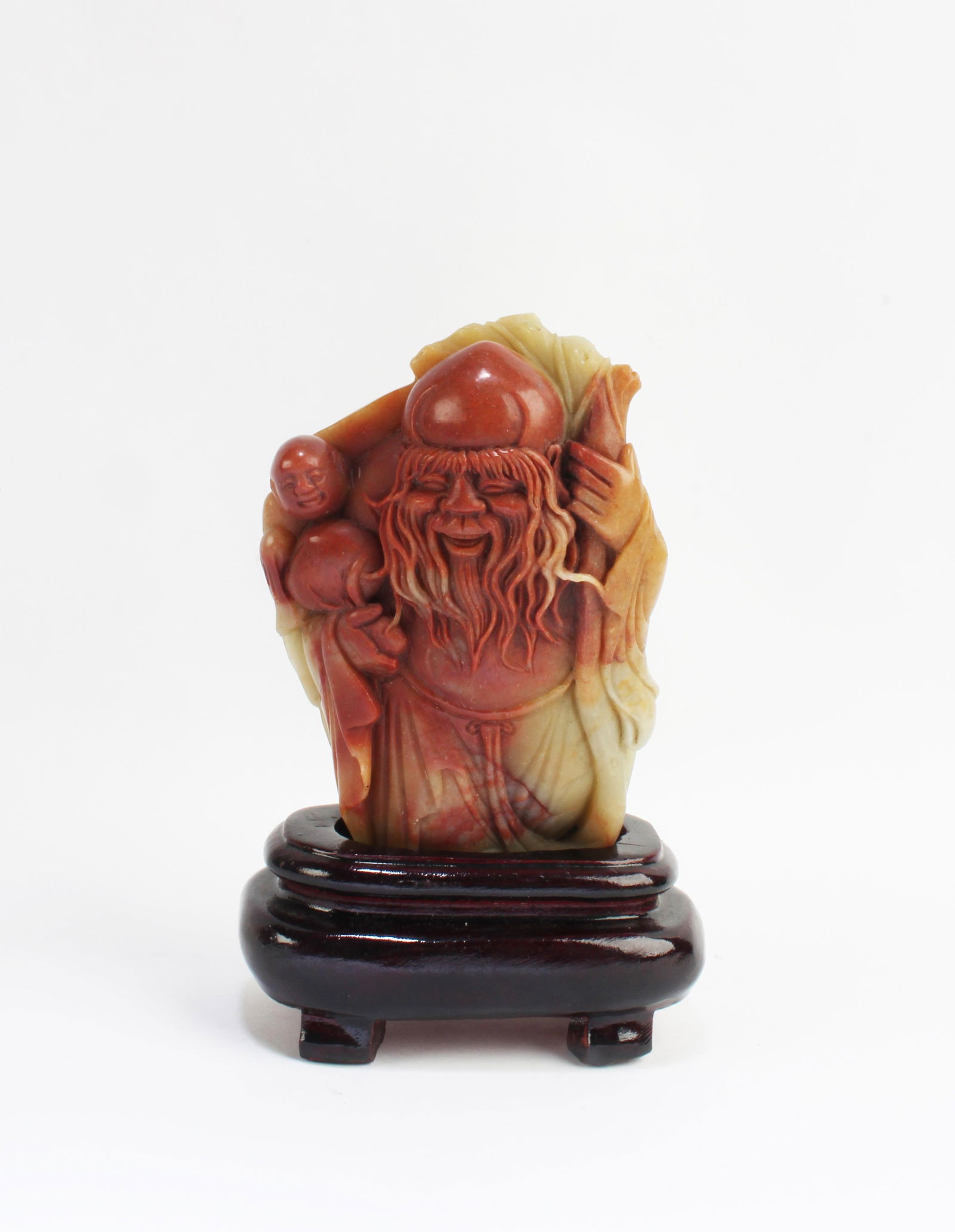 Chinese Carved Soapstone Ornament (1 of 4)