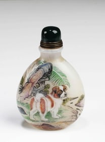 Chinese Peking Glass Snuff Bottle