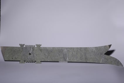 An Archaic Jade Zhang Blade