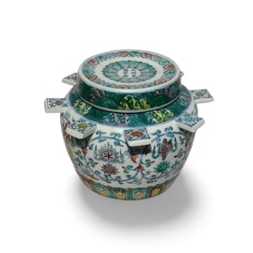 A Doucai Jar with Lid
