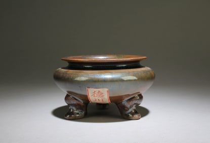 A Tripod Jianyao Incense Burner