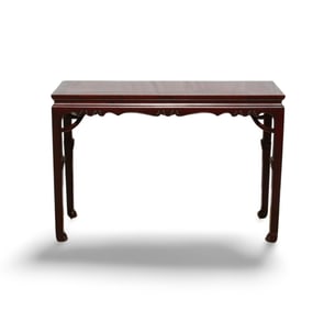 A Hardwood Altar Table