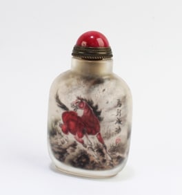 Chinese Peking Glass Snuff Bottle