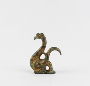 A Gilt Bronze Mythical Beast Figurine